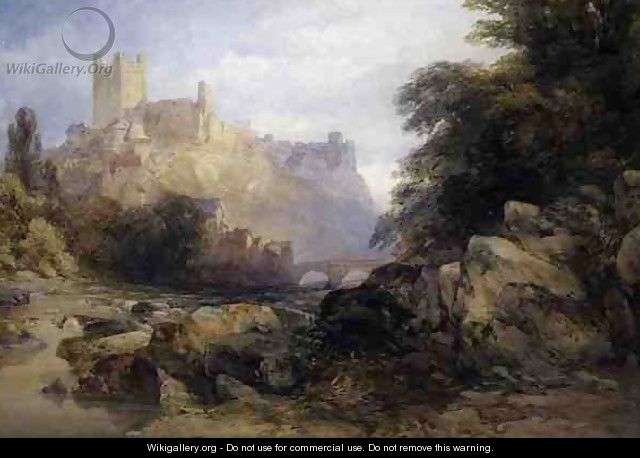 The Town and Castle from the River, c.1860 - William Callow