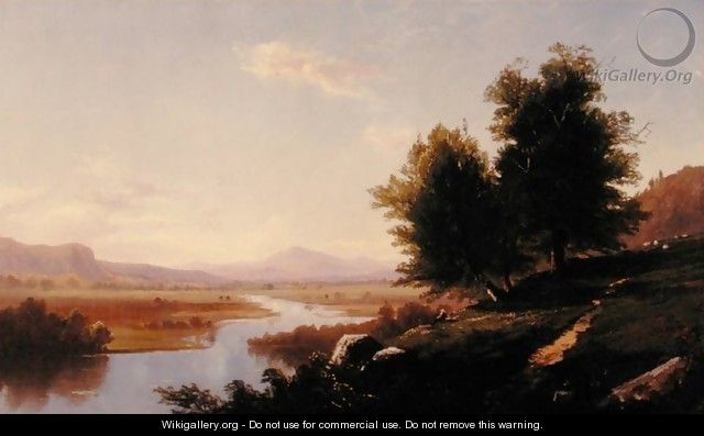 Saco River, Mount Washington, 1861 - Alfred Thompson Bricher