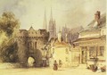 The Guillaume Gate, Chartres - William Callow