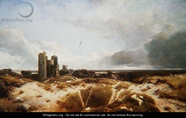 Orford Castle 1856 - Henry Bright