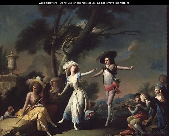 Dancing the Bolero, 1790 - Jose Camaron