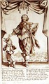 Portrait of Claude Deruet (1588-1660) Chevalier de l'ordre de Portugal - Jacques Callot