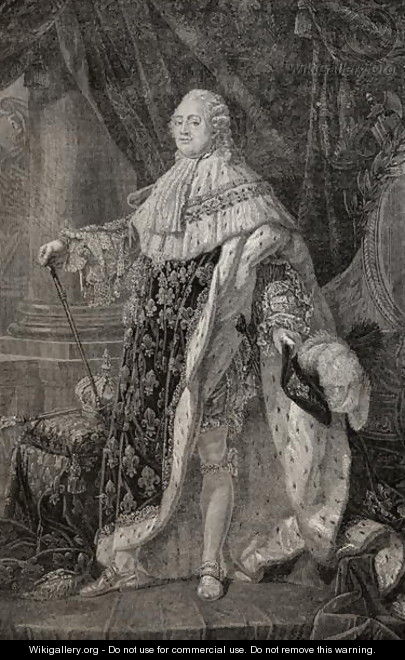Portrait of Louis XVI (1754-93) - Antoine-Francois Callet