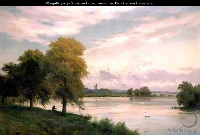 Walton on the Thames - Alfred de Breanski