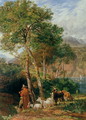 The Shores of Lake Lecco - Frederick Lee Bridell