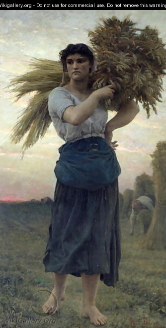 The Gleaner 1877 - Jules (Adolphe Aime Louis) Breton