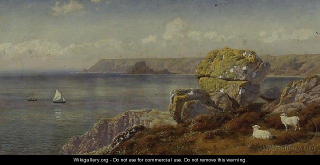 Carthillon Cliffs, 1878 - John Edward Brett