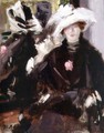 The Feathered Hat - Francis Campbell Boileau Cadell