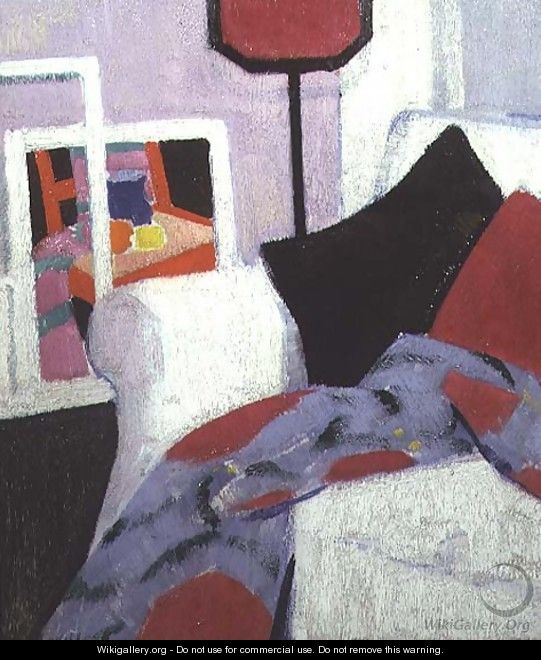 The White Sofa, 7 Ainslie Place, c.1915 - Francis Campbell Boileau Cadell