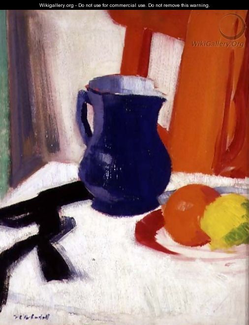 Blue and Orange - Francis Campbell Boileau Cadell