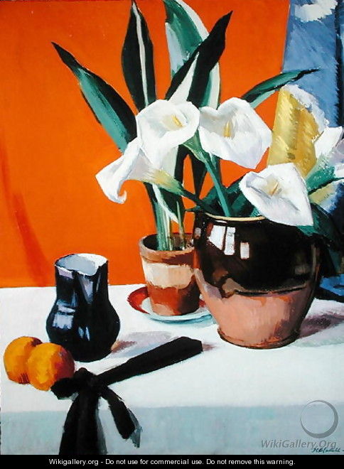 Arum Lilies - Francis Campbell Boileau Cadell