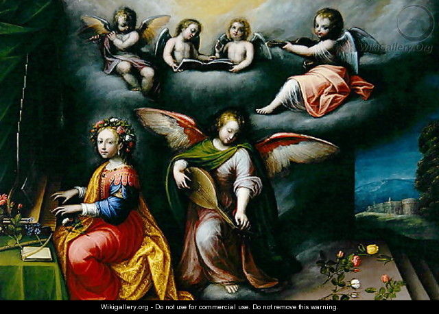 St. Cecilia - Guglielmo Caccia