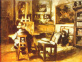 L'atelier de Ferdinand De Braekeleer - Henri de Braekeleer