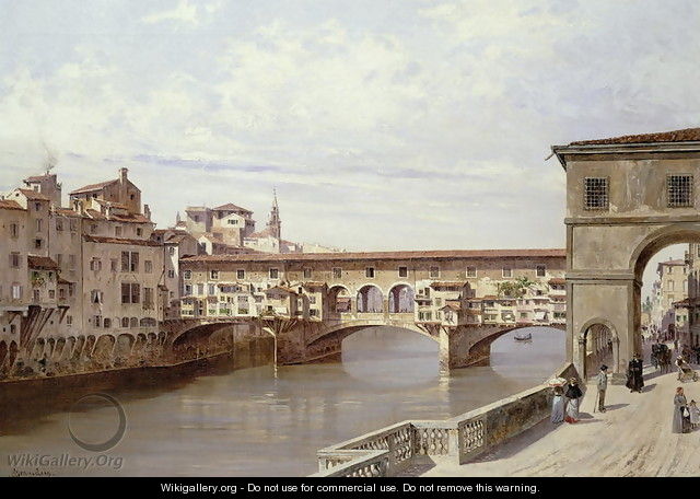 The Pontevecchio, Florence - Antonietta Brandeis