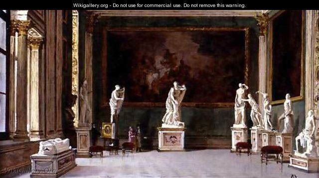 Sculpture Gallery at the Pitti Palace, Florence - Antonietta Brandeis