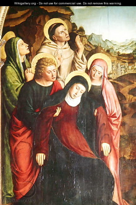 Crucifixion (detail) - Ludovico Brea