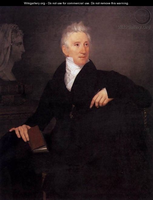 Portrait of Count Leopoldo Cicognara 1825 - Ludovico Lipparini