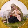 La Vierge à L'agneau (Virgin and Lamb) - William-Adolphe Bouguereau
