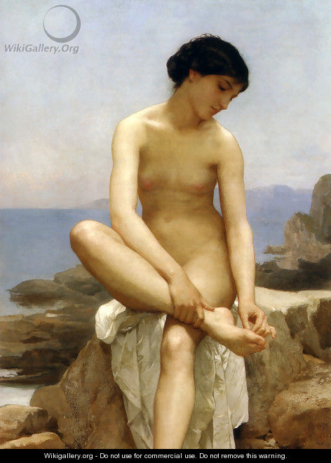 The Bather - William-Adolphe Bouguereau