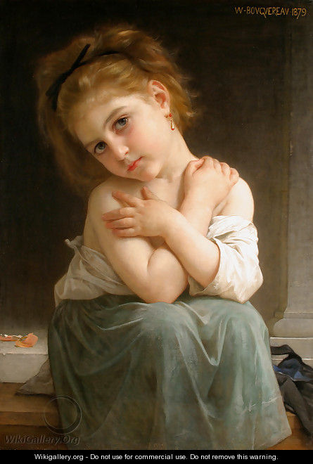 La frileuse (Chilly girl) - William-Adolphe Bouguereau