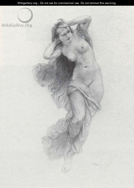 Sketch for Night - William-Adolphe Bouguereau