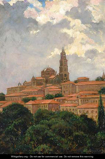 Cathedral at le Puy - James Carroll Beckwith