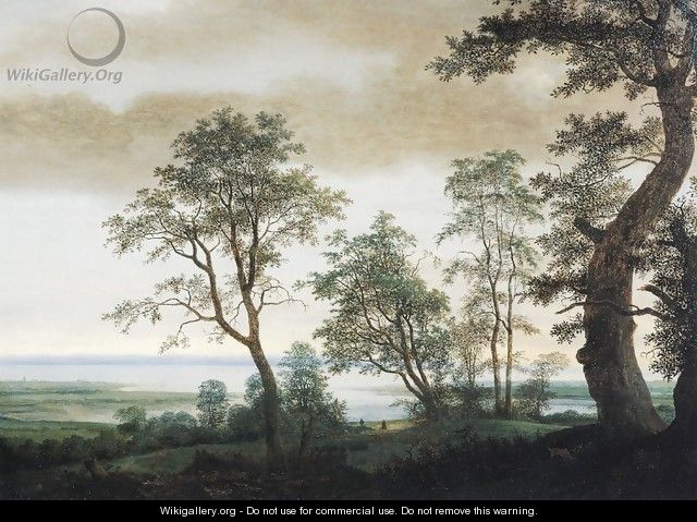 Landscape with Estuary - Cornelis Hendricksz. The Younger Vroom