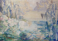 Swans On A Lake - Karl Schneider