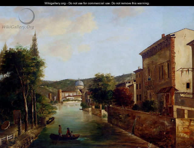 An Italian Canal - G. Faci