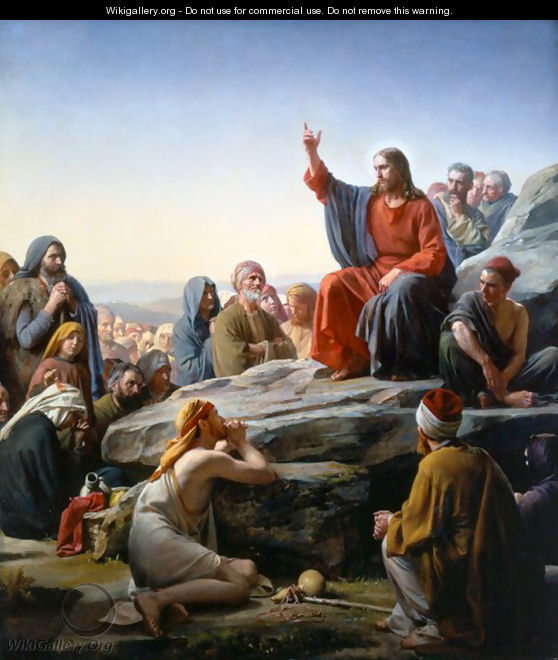 The Sermon on the Mount - Carl Heinrich Bloch