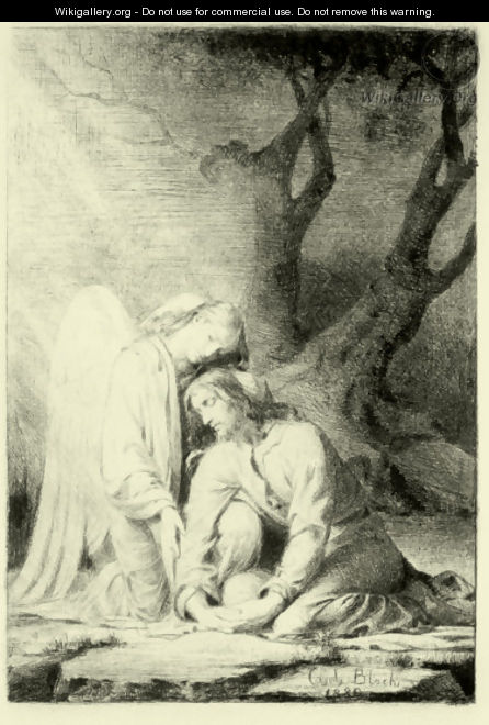 Christ at Gethsemane - Carl Heinrich Bloch