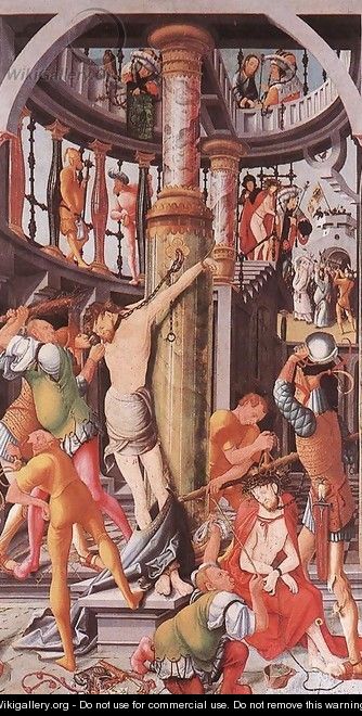 Flagellation of Christ - Jörg Ratgeb