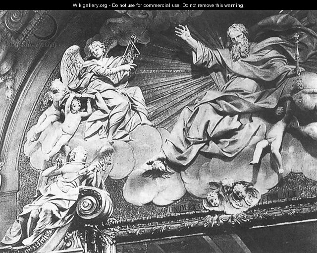 Stucco Decoration of the Main Altar - Giuseppe Maria Mazza