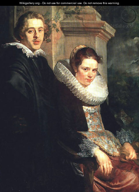 Portrait of a Young Married Couple - Jacob Jordaens
