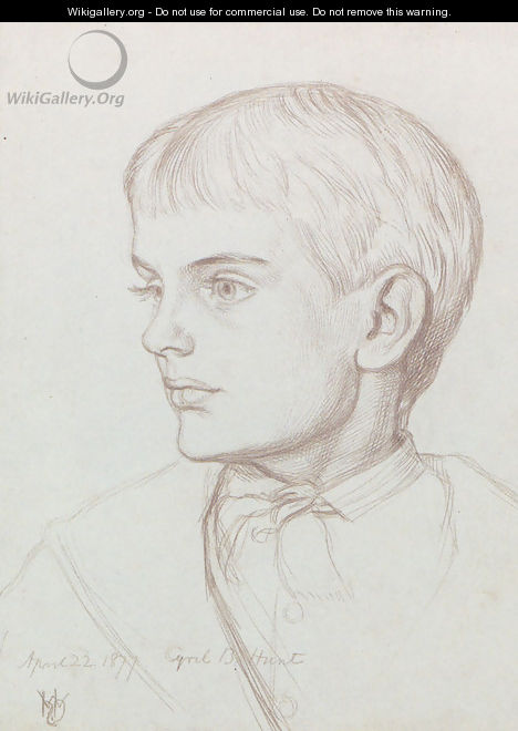 Portrait Of Marion Edith Holman Hunt - William Holman Hunt
