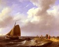 A Fresh Breeze off the Dutch Coast - Johannes Hermanus Koekkoek Snr