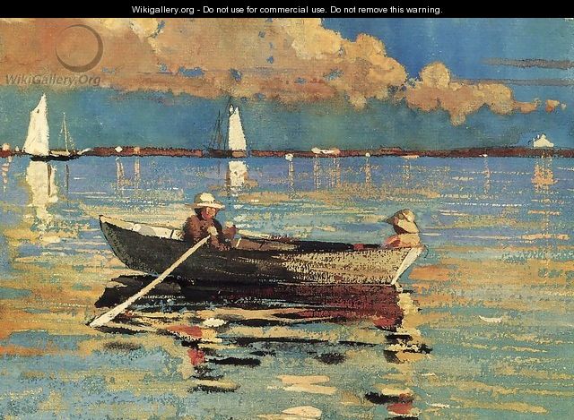 Gloucester Harbor - Winslow Homer
