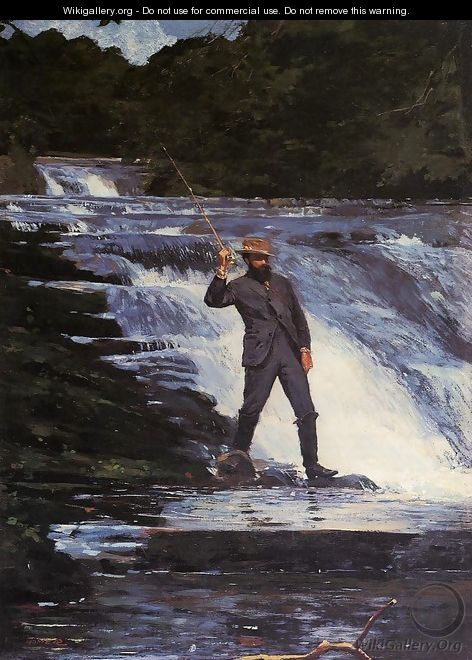 The Angler - Winslow Homer