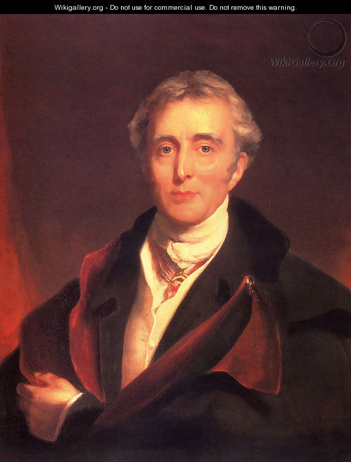 Portrait Of The Duke Of Wellington - Sir Thomas Lawrence