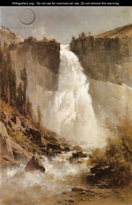 The Falls of Yosemite - Thomas Hill