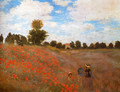 Wild Poppies, Near Argenteuil - Claude Oscar Monet
