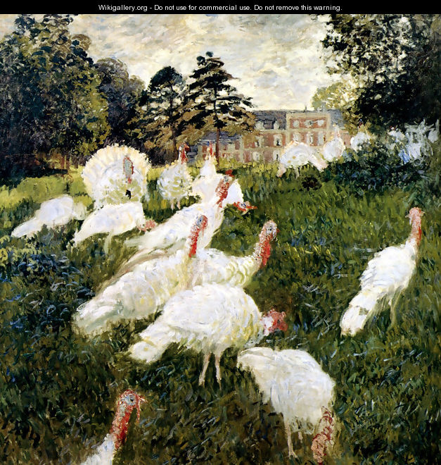 The Turkeys - Claude Oscar Monet