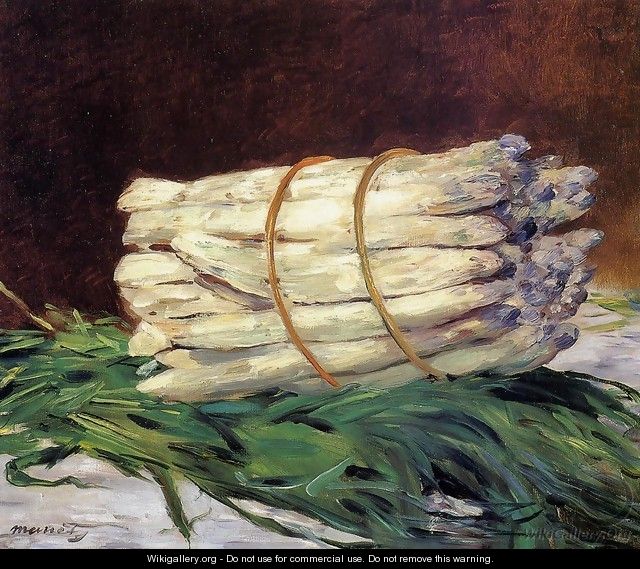 A Bunch Of Asparagus - Edouard Manet