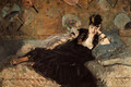 Woman with Fans (Nina de Callias) - Edouard Manet