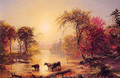 Autumn in America (or The Susquehanna River) - Jasper Francis Cropsey