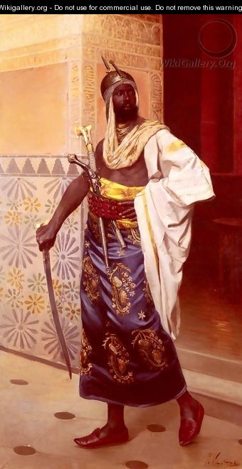 A Nubian Guard - Rudolphe Weisse