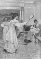 Battledore and Shuttlecock - Sir Lawrence Alma-Tadema