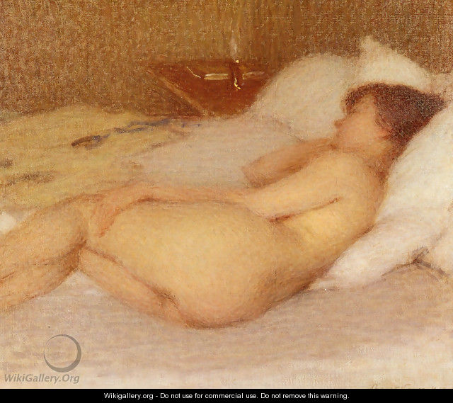 Femme Nue (Female Nude) - Ernest Joseph Laurent