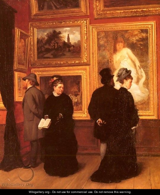 In The Picture Gallery - A. Muller-Schonhausen