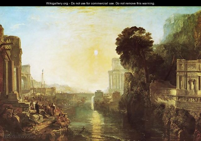 Dido Building Carthage (or The Rise of the Carthaginian Empire) - Joseph Mallord William Turner